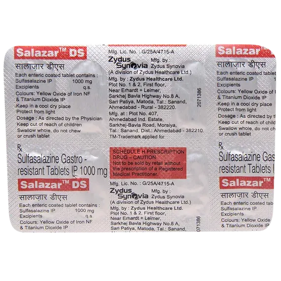 salazar ds tablet 10's